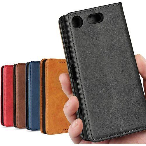 ソニー Xperia XZ1 pact SO-02K ケース 手帳型 エクスペリア XZ1pact ケース スタンド Xperia xz1 コンパクト SO02K スマホケース XZ1コンパクト 手帳型 カバー SO02Kケース 手帳 XZ1 pact 適用 case 内蔵マグネット 落ち着いた色 レトロ ブラック 116