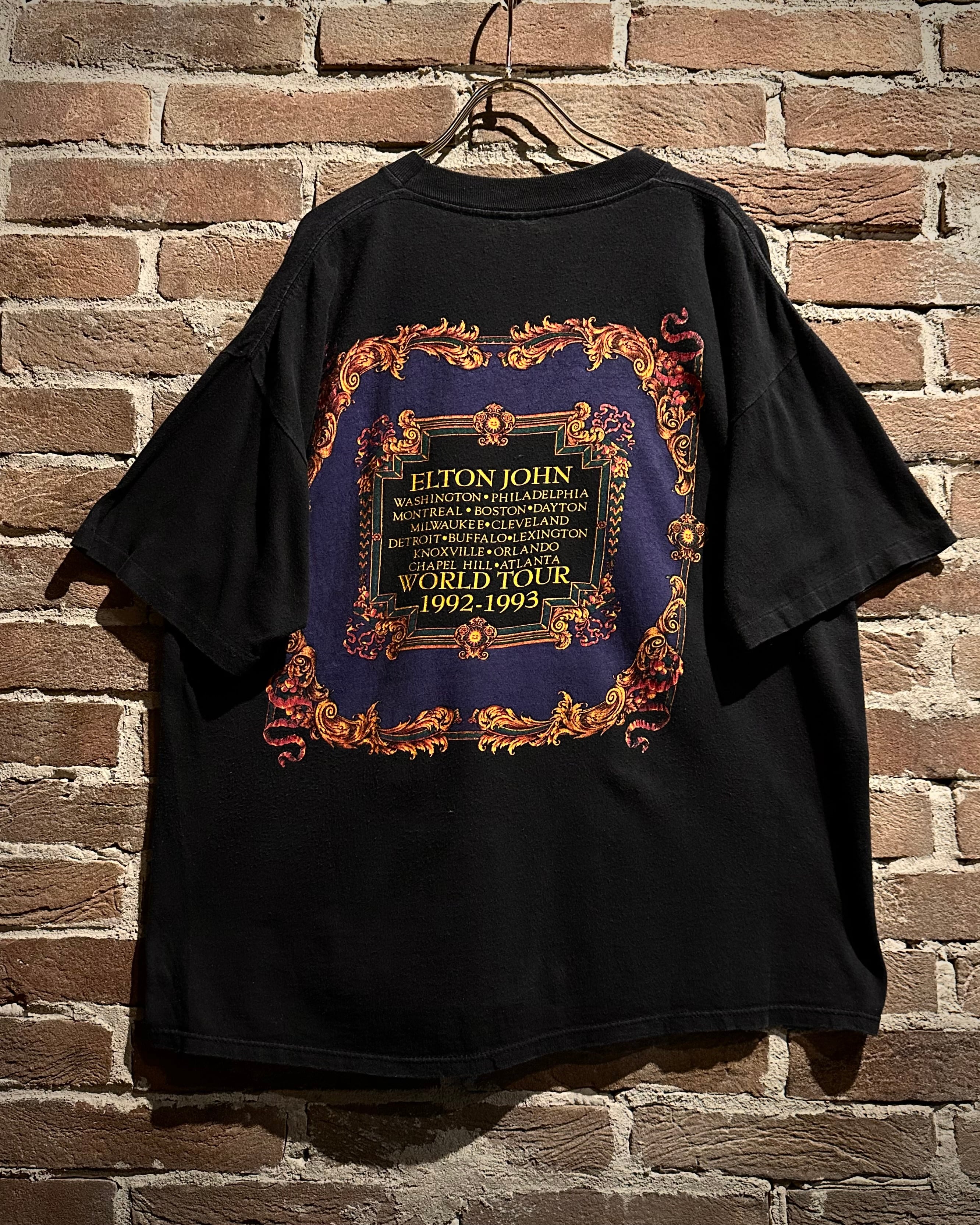Caka act3】90's “ELTON JOHN” “1992-1993 World Tour” “STYLED BY