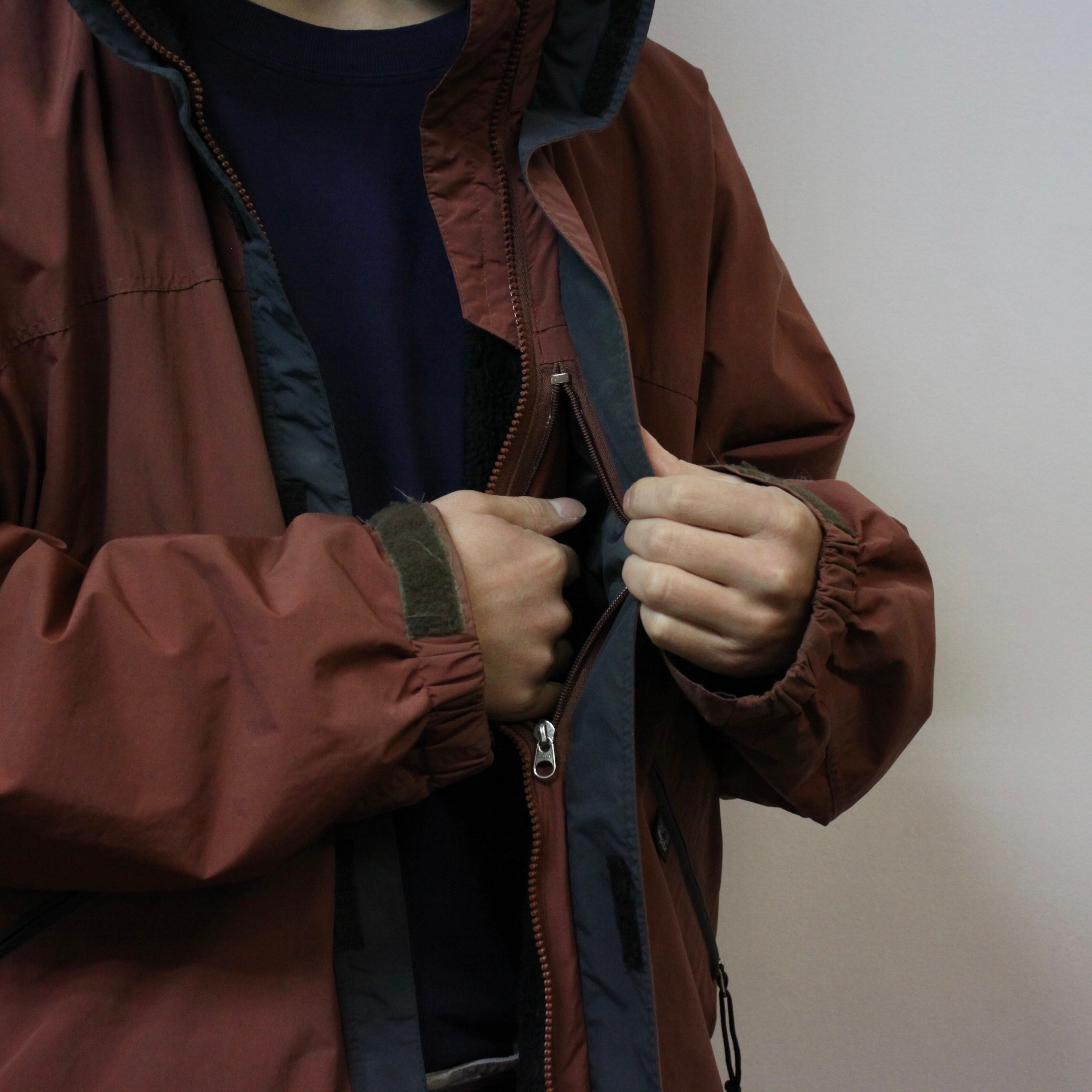 0103. 1990's Patagonia fusion jacket ブリック 初期型 フュージョン