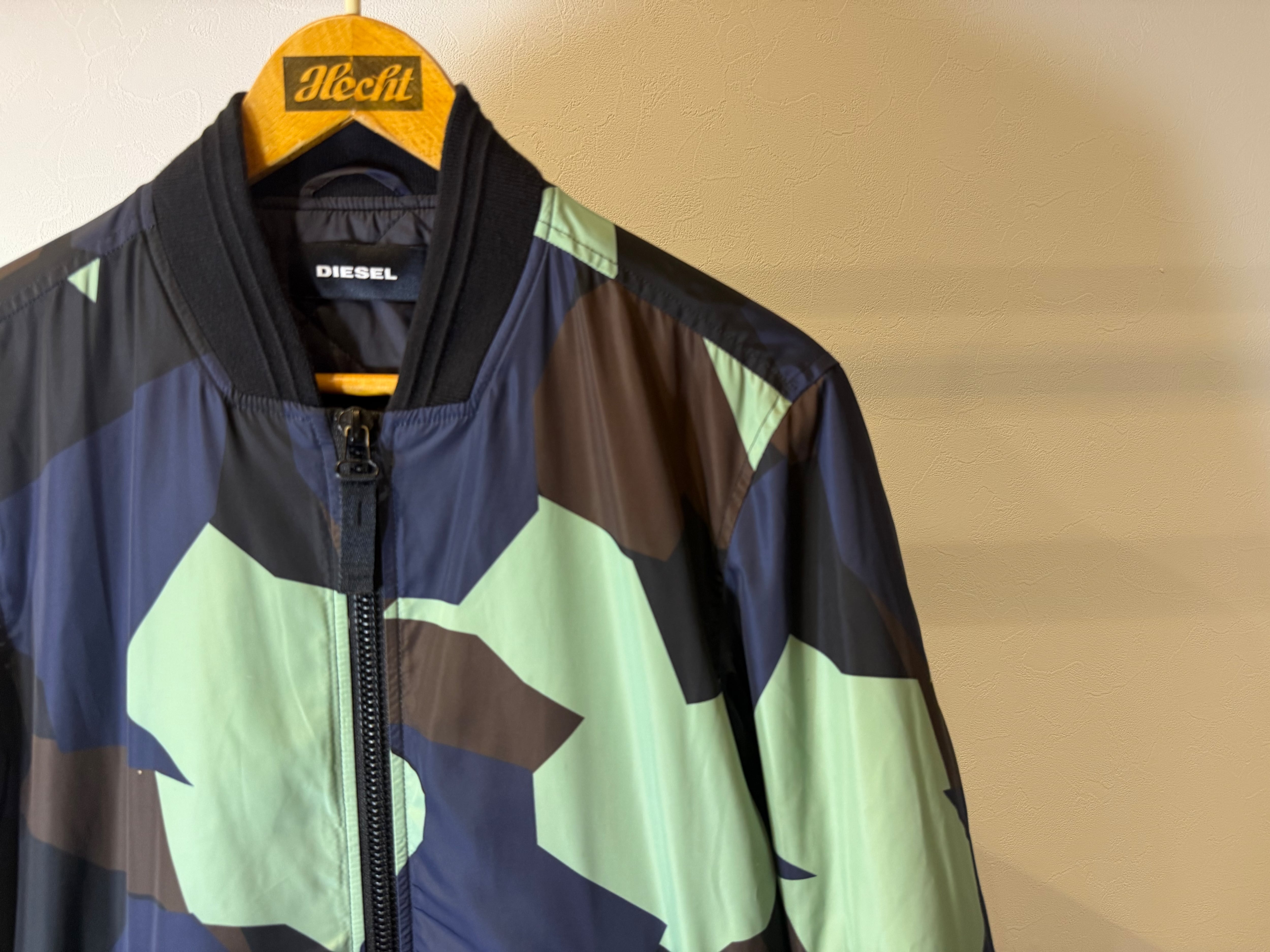 DIESEL Camouflage Bomber Jacket | ancient