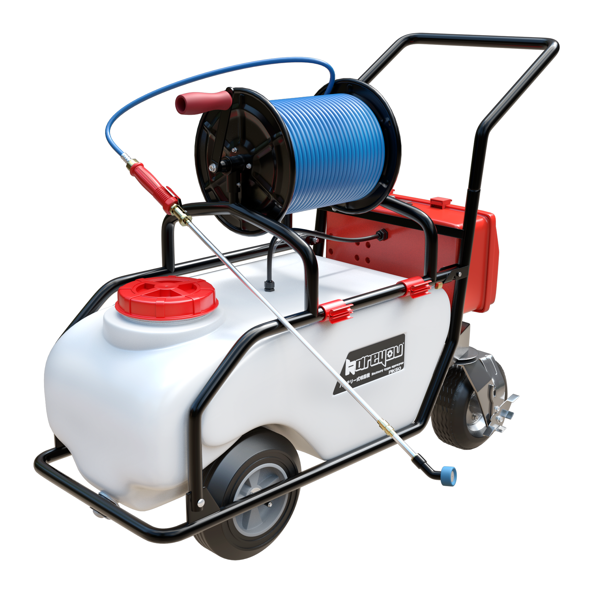 新型,4サイクル動力噴霧器,車輪付き,60Lタンク圧力調整弁 新型,4サイクル動力噴霧器,車輪付き,60Lタンク圧力調整弁