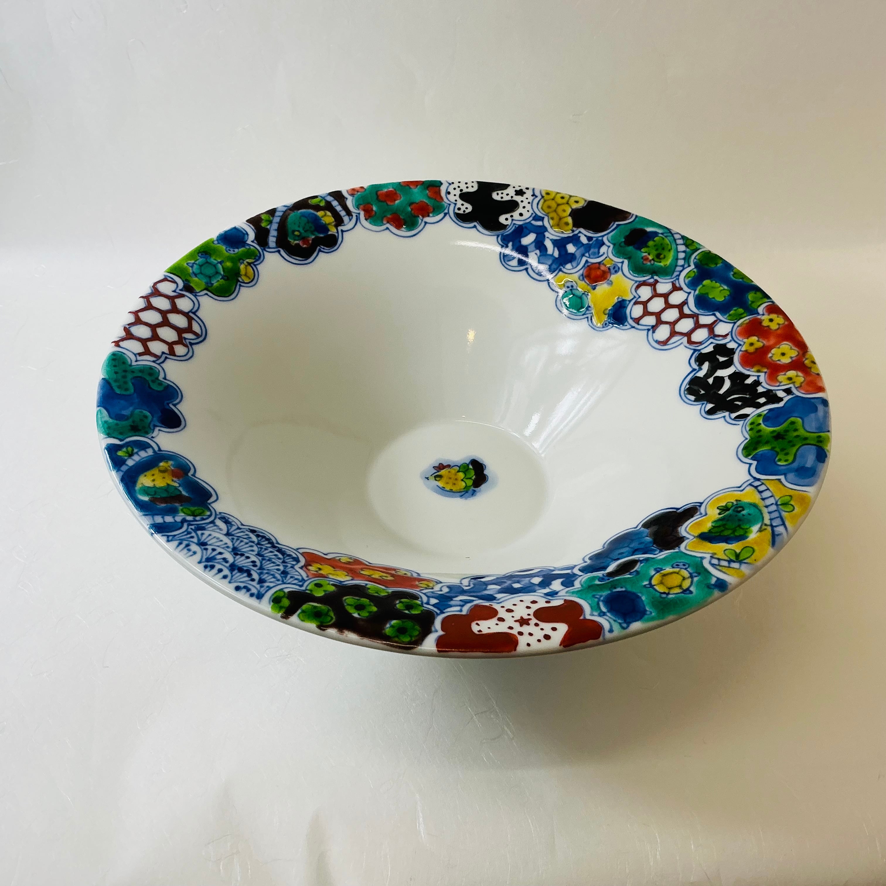 櫻井千絵/九谷焼8号反鉢/雲に遊ぶ | 能加万菜 THE ONLINE