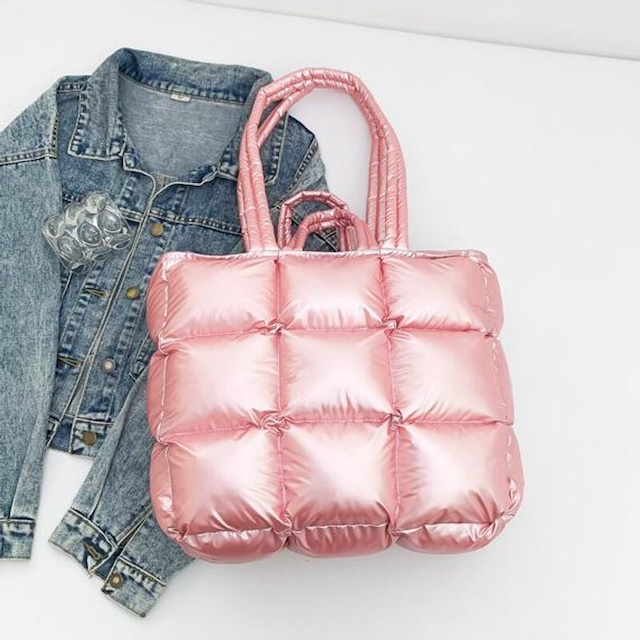 全7色/Padded square tote bag　M1873