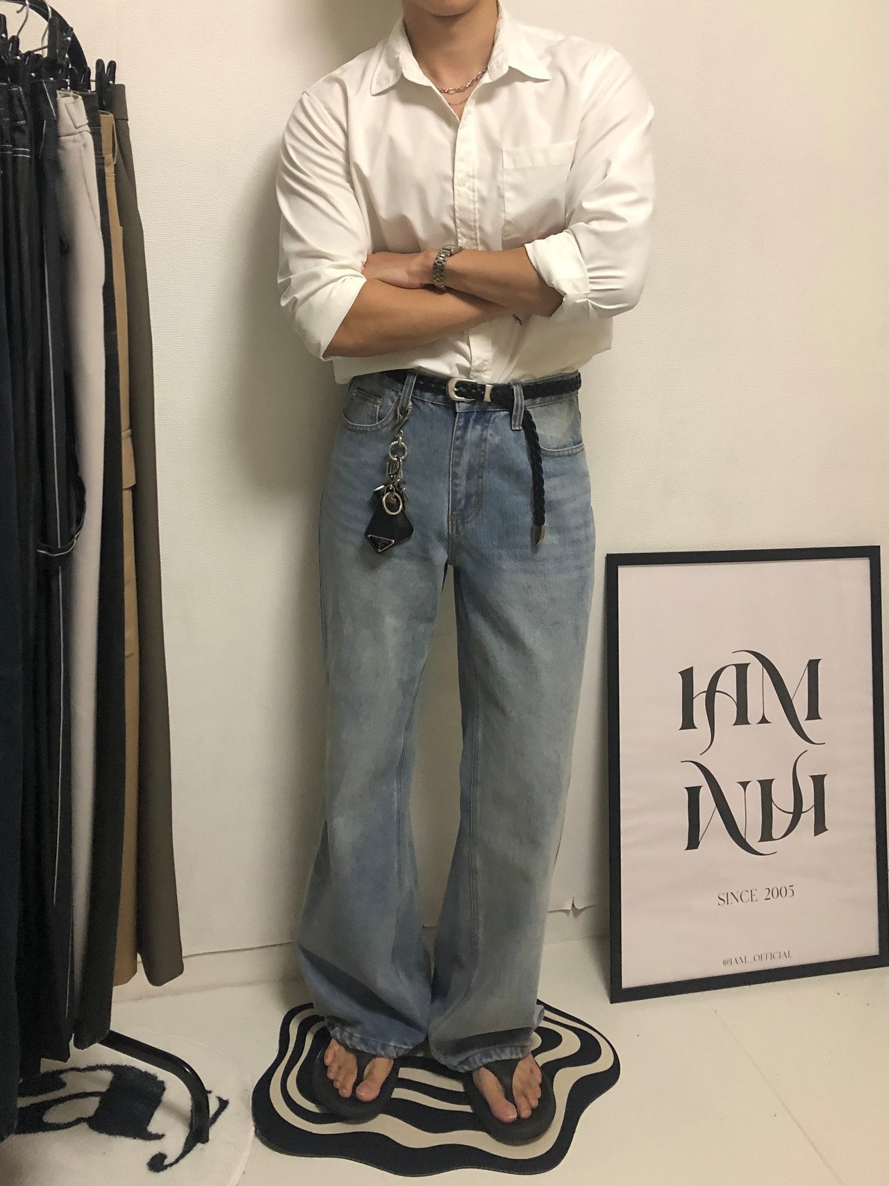 Basic Minimal Relax Shirts(3color) - 20