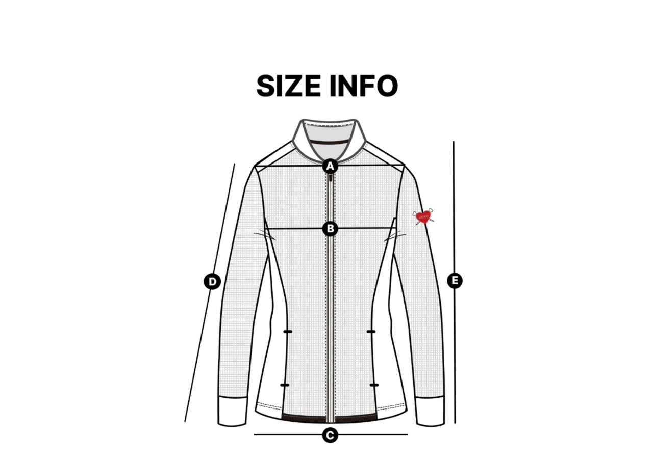 GOXO ゴーエックスオー ハートアタックメッシュスリーブジップアップ スカイブルー