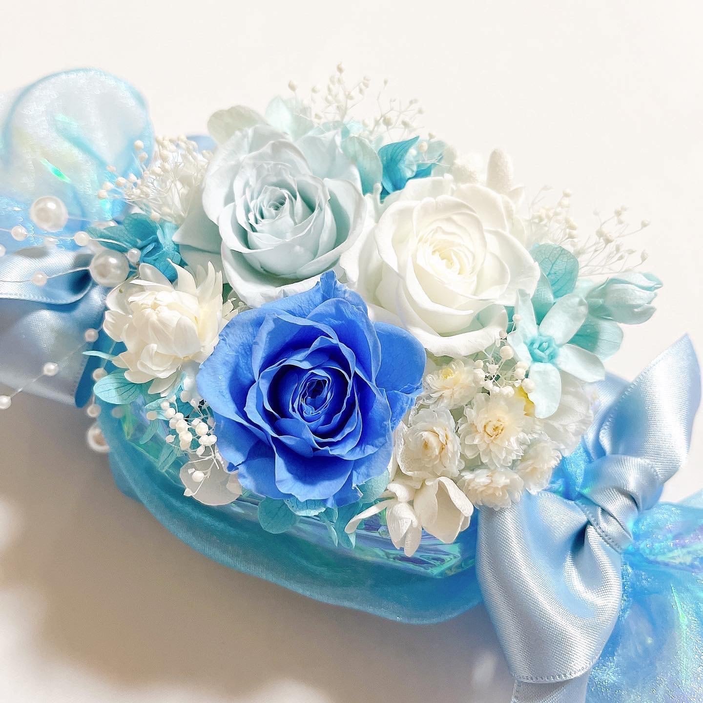 花雑誌表紙掲載作品】プリザーブドフラワーキャンディアレンジ（ピンク