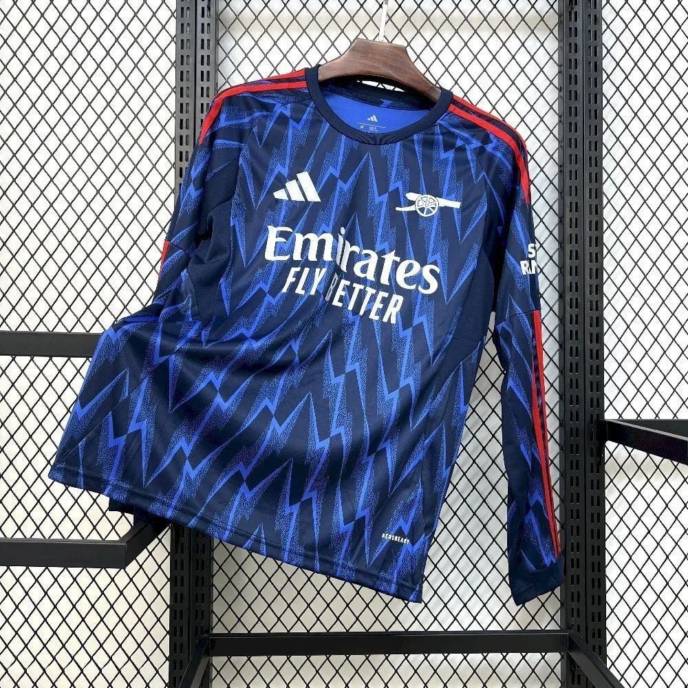  Arsenal 2025/26長袖 アウェイ ユニフォーム XL 25-26 Long Sleeve Arsenal Away Jersey アーセナル 25-26 アウェイ
