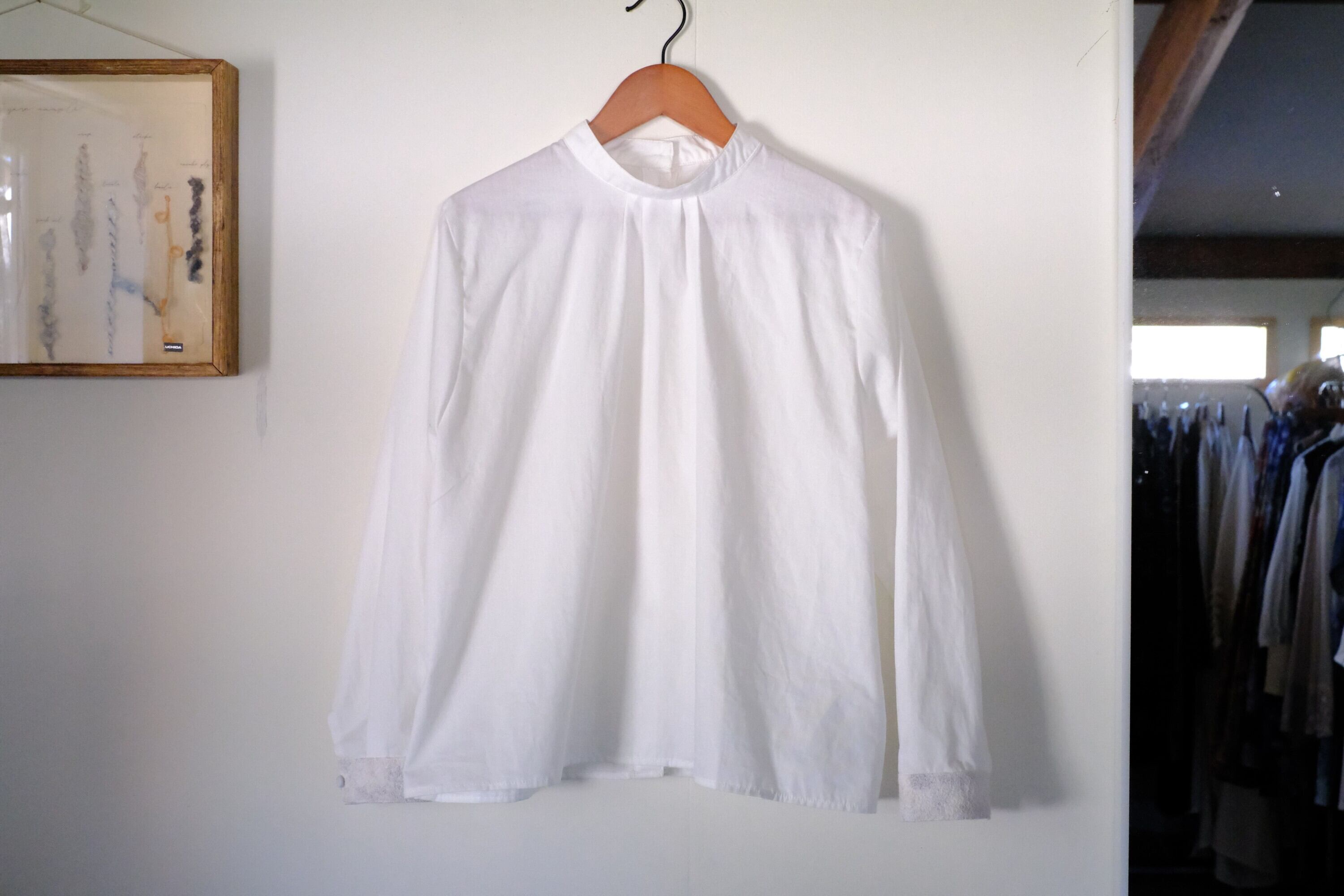 バックボタンブラウス CL-159