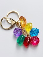 特盛り♡カラフルドロップキーホルダー チャーム バッグチャーム