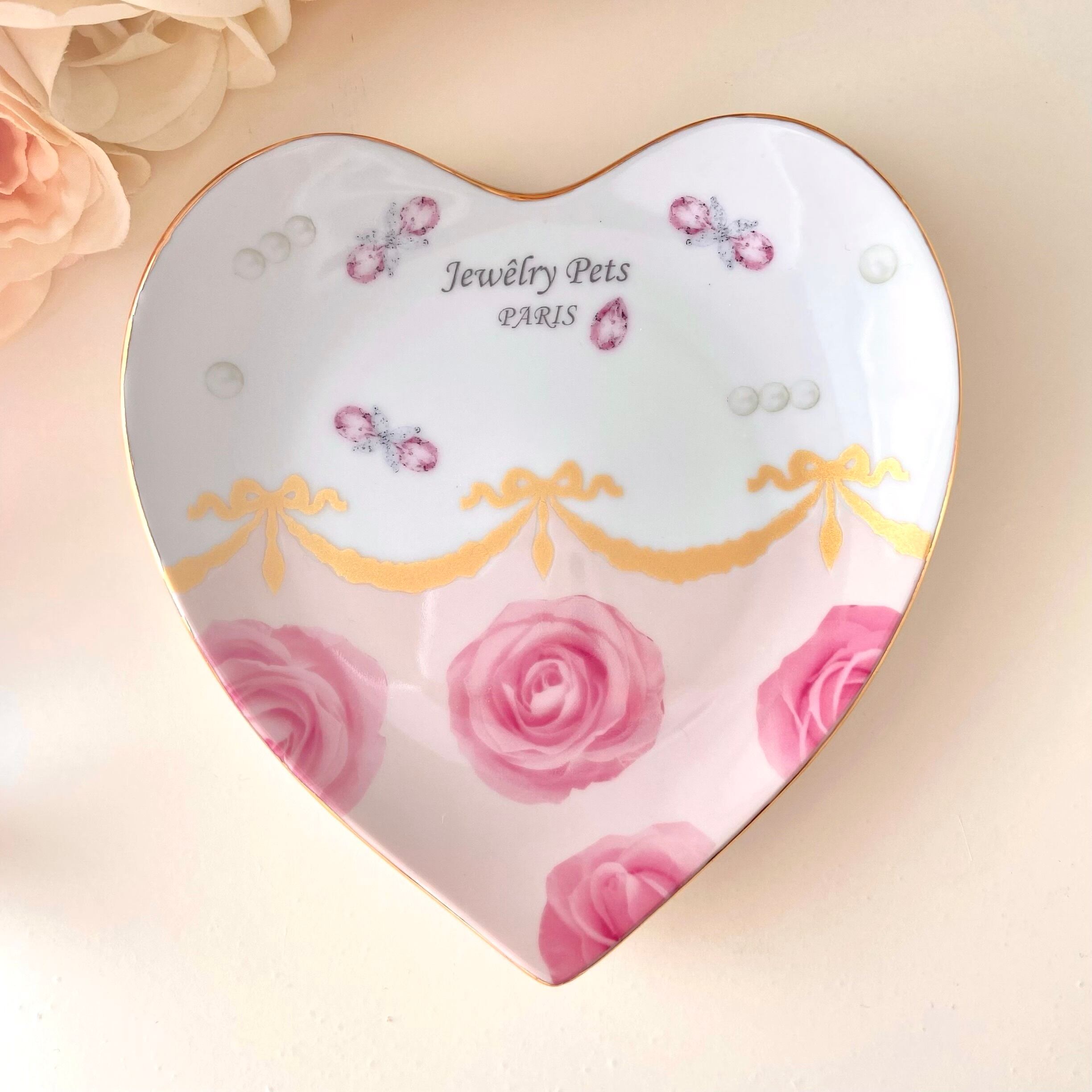 アウトレット】プリンセスローズのティーセット(マグカップ＆ハート