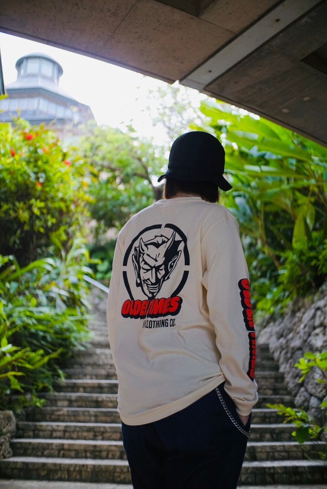 00s DC SHOES vtg tシャツ old skate オールドスケート 2色展開】OLD SKATE L/S TEE | OLDENTIMES OKINAWA
