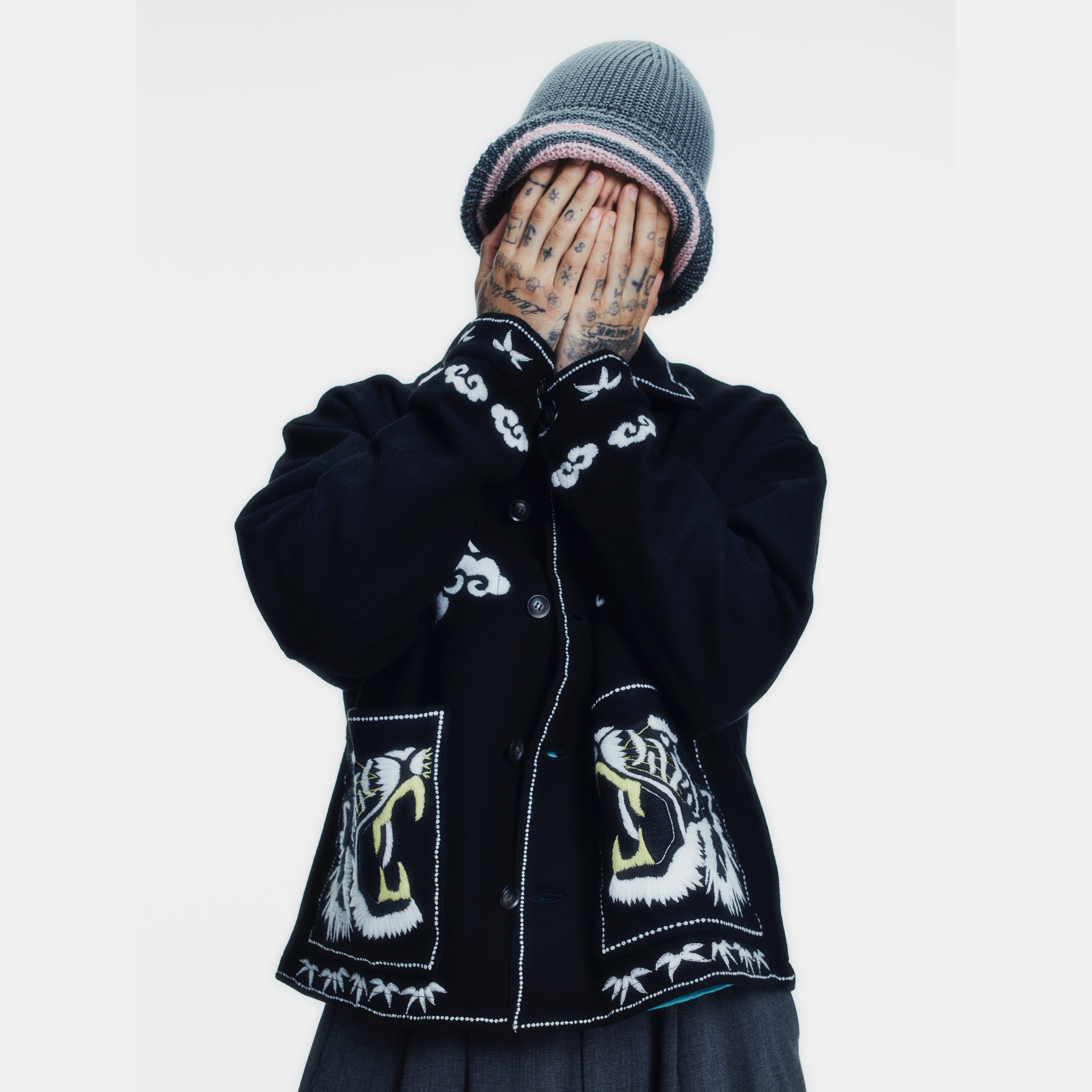 【F-LAGSTUF-F/フラグスタフ】BLACK TIGER JACKET F-LAGSTUF-F BLACK TIGER JACKET | Pay ID