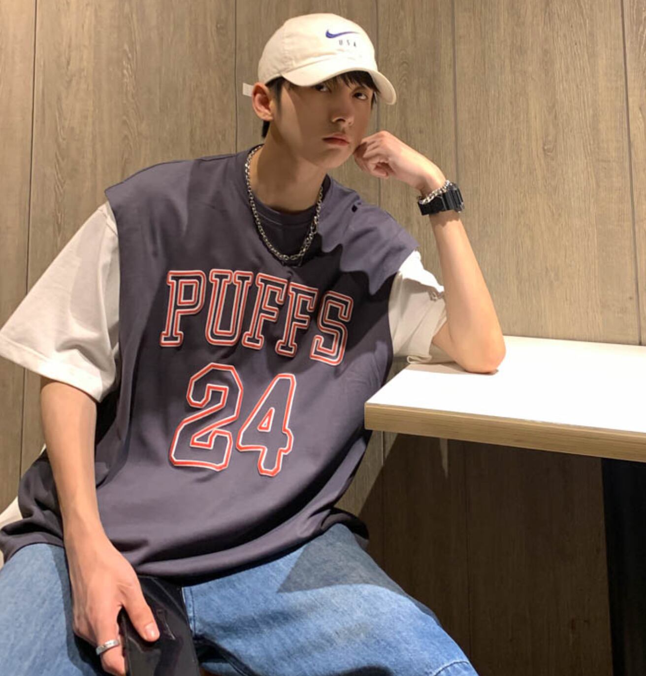 新品 タイダイ染めが夏らしい バスケジャージ タンクトップ Supreme 