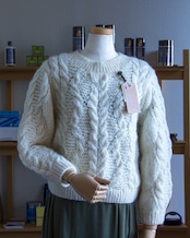 ヒマラヤンクライマーズハンドニット レディース 手編みクルー HIMALAYAN CLIMBER'S HAND-KNIT