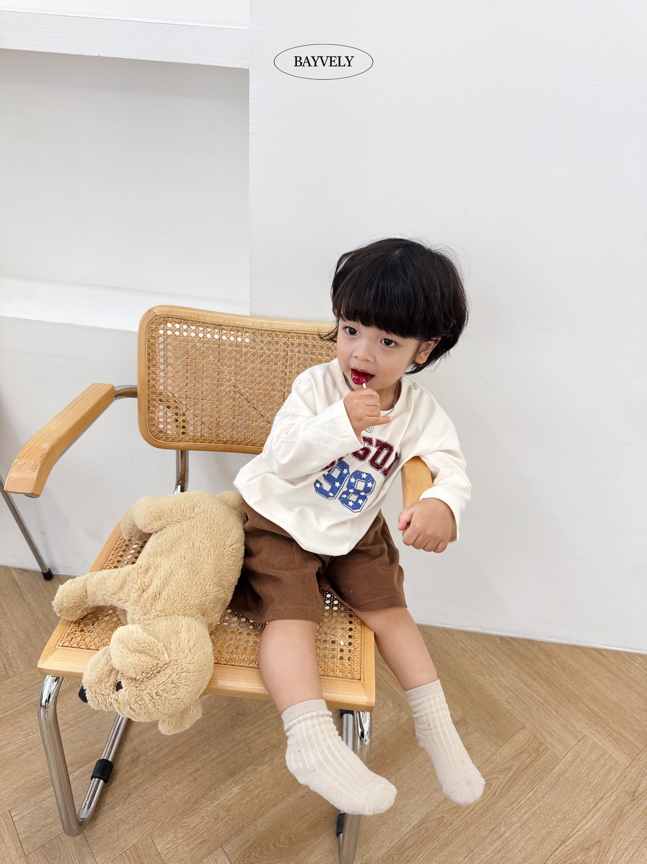 【取寄/韓国直送】BAYVERY ボストンTシャツ｜秋服｜韓国子供服｜26/AT