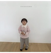 ザゴグマ / THE GOGUMA / わたあめ裏起毛襟付きT / 韓国子供服 / キッズ / 26winter〖取寄〗*XS~XL*
