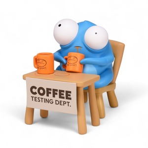 Coffee Testing Dept. Vinyl Figure by Andrew Bell