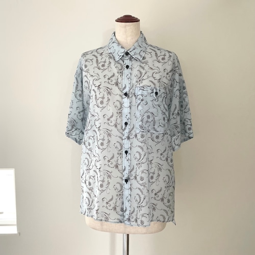 ritsuko karita/Vessel pauern boyish shirt