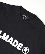 ロゴプリントドローコードルーズTシャツ (BLACK) CQ-48039