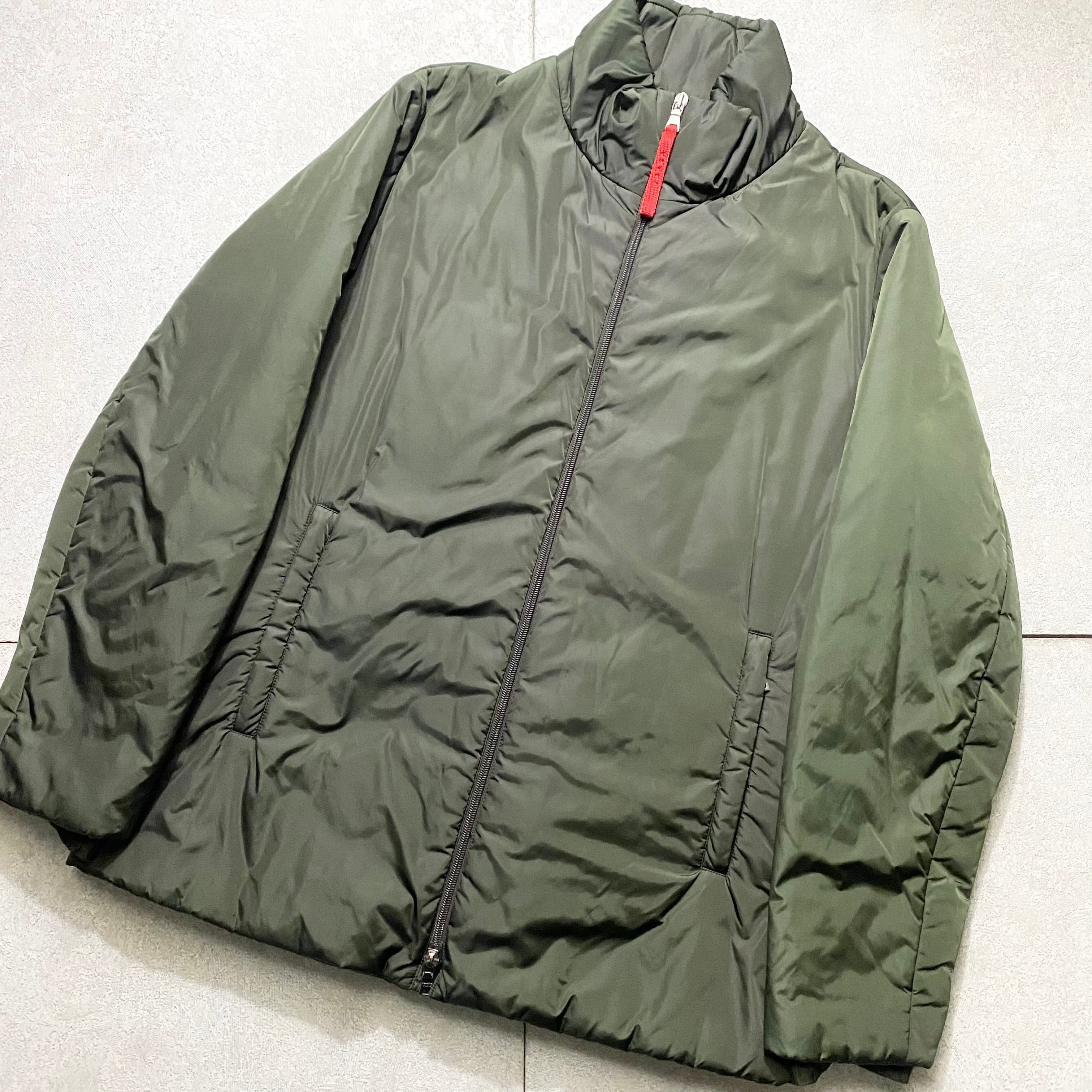 PRADA SPORT green nylon padding jacket | NOIR ONLINE powered by BASE