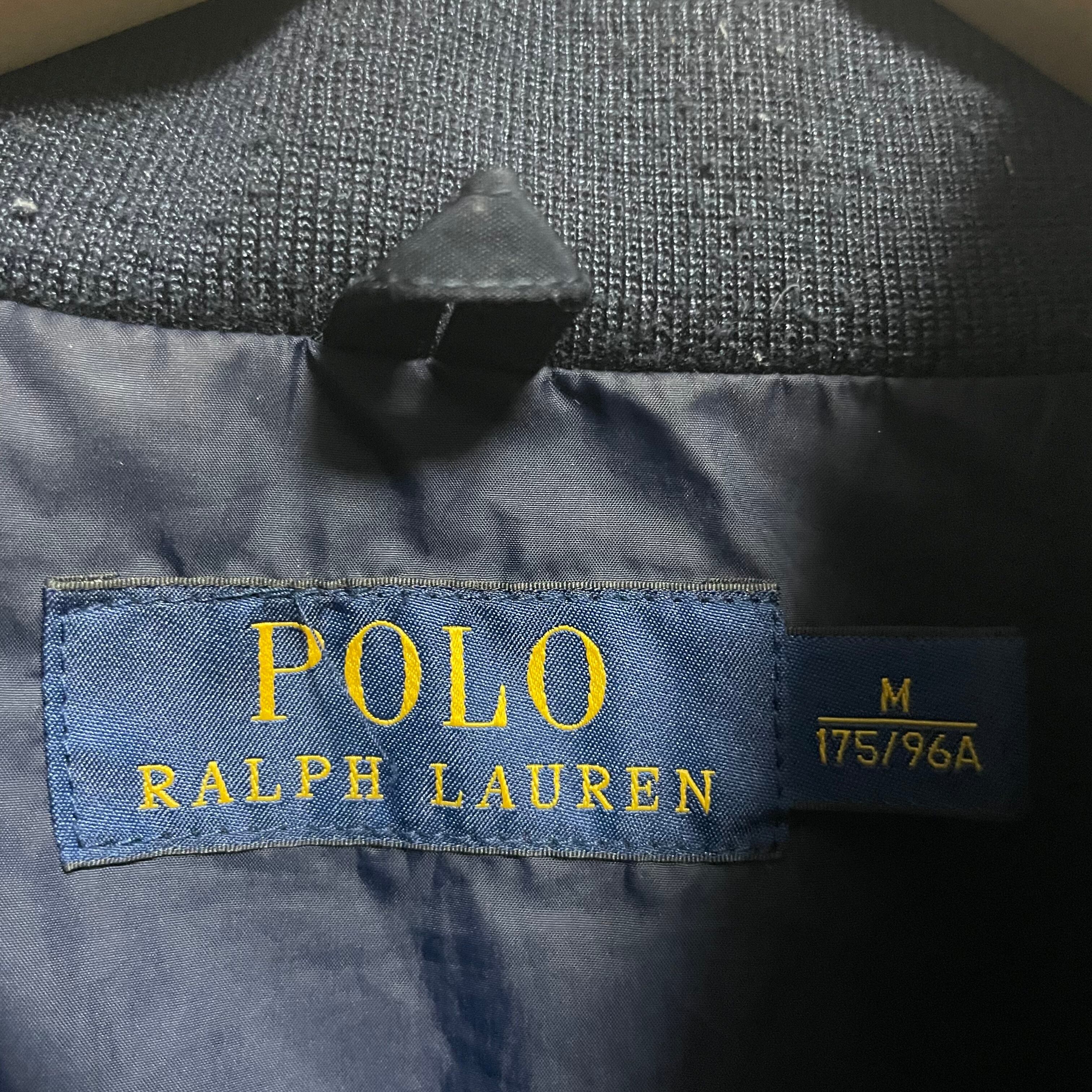 M】POLO RALPH LAUREN 刺繍ロゴ ナイロンジャケット | 古着屋Teen Spirit