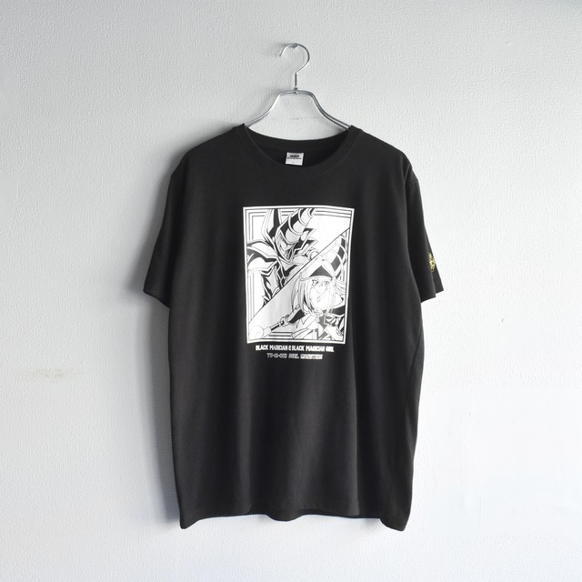 “Yu-Gi-Oh!” 『BLACK MAGICIAN&BLACK MAGICIAN GIRL』 Front Printed Anime T-shirt s/s