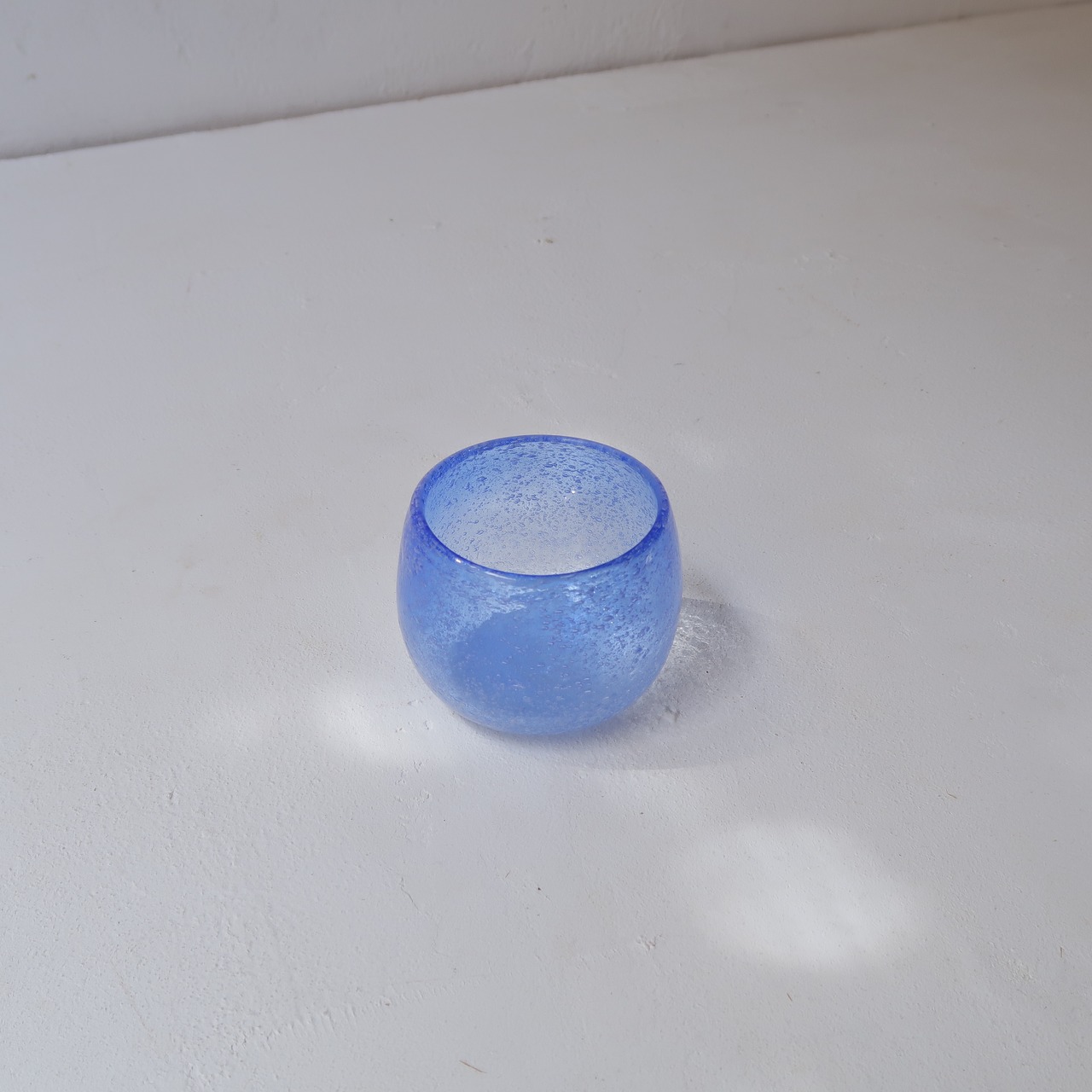 しゅわしゅわブルーのコップ