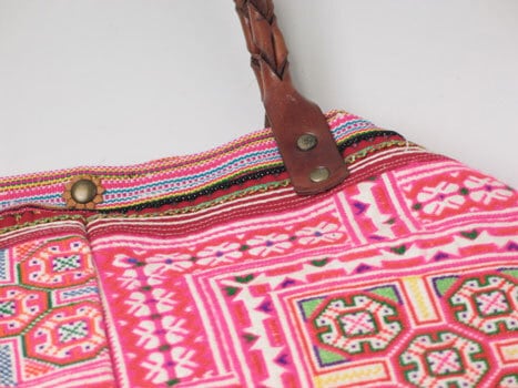 モン族古布/刺繍バック | Ethnic Beauty