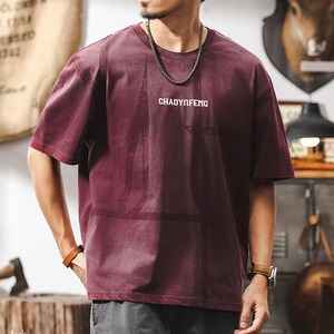 クラックプリント半袖Tシャツ 225517