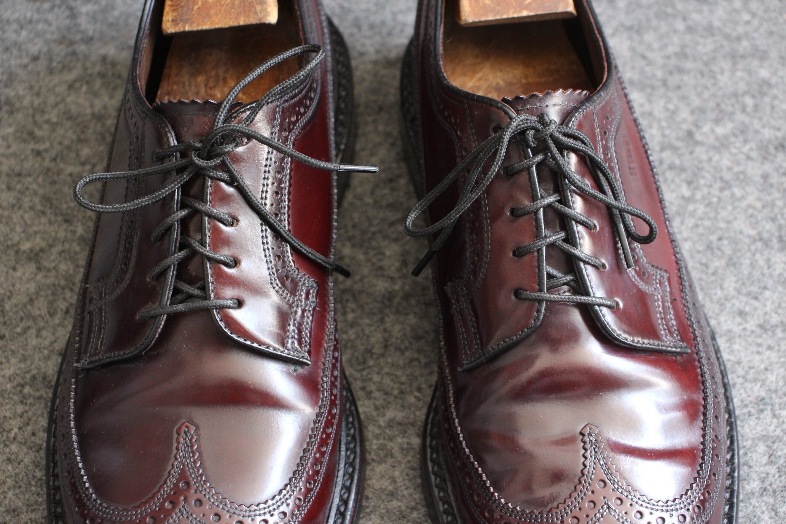 US7.5D FLORSHEIM ROYAL IMPERIAL KENMOOR ロングウィング MADE IN USA