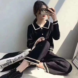 セットアップワイドパンツ