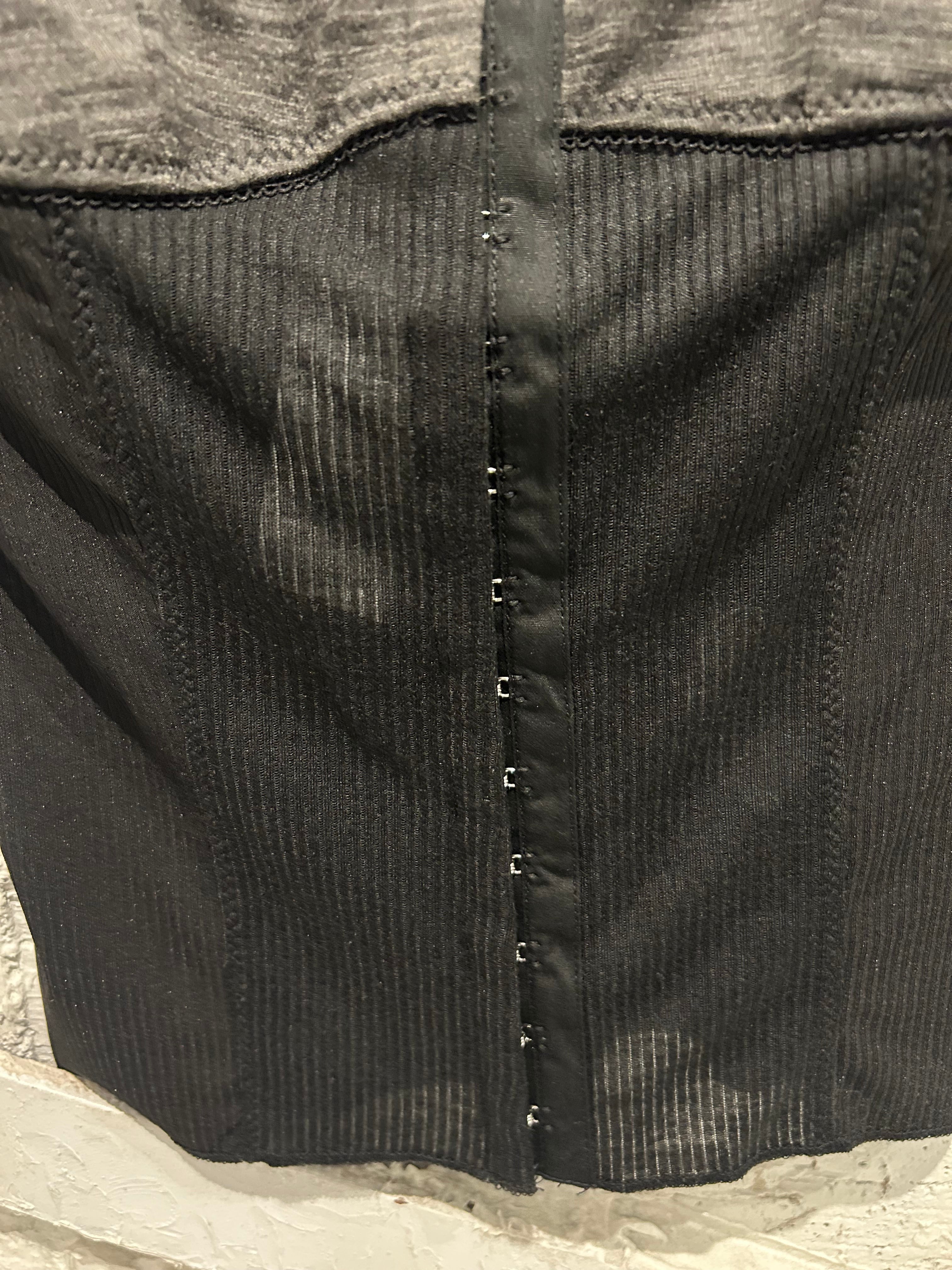 PERVERZE Hook-and-eye Jersey Top | AAR