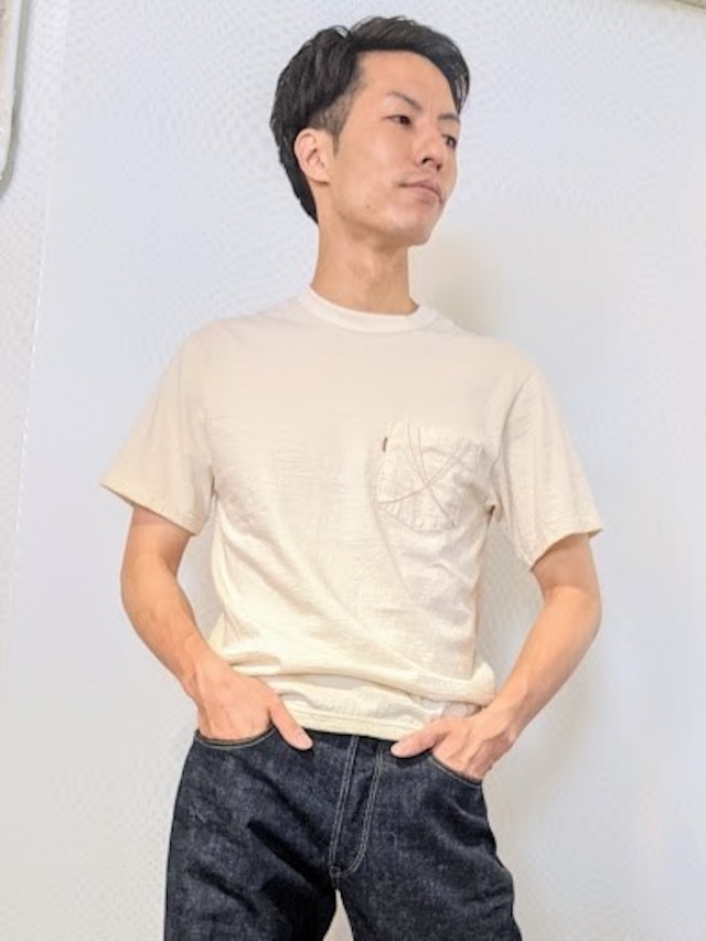 ONIGAMI T-SHIRT NATURAL [NMT-001]