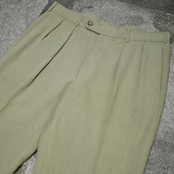 rayon blend 2tuck slacks khaki