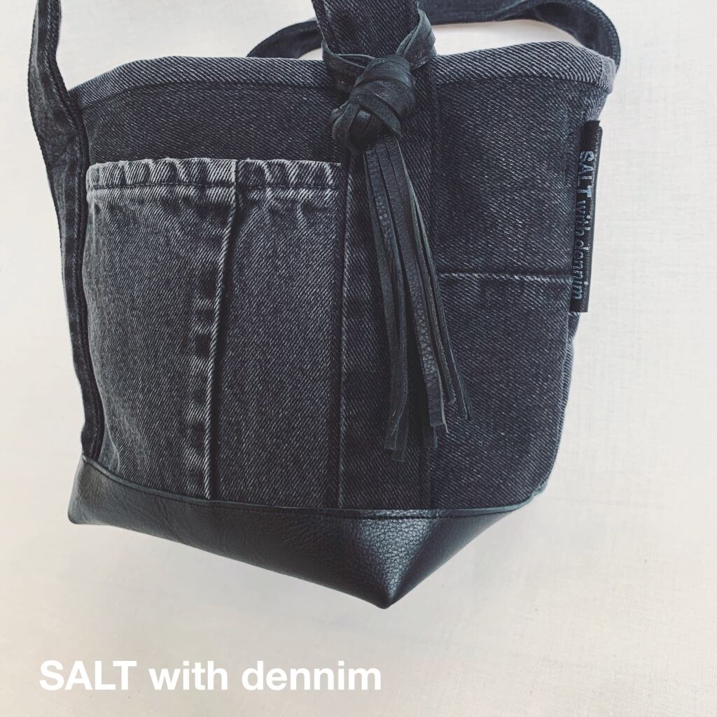 BlackDenim Saltyトート No.3664