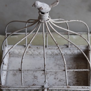 teraさま専用ページ：ワイヤー鳥篭　ラカージワイドW　アンティーク調　シャビーシック　オシャレ　UF 600