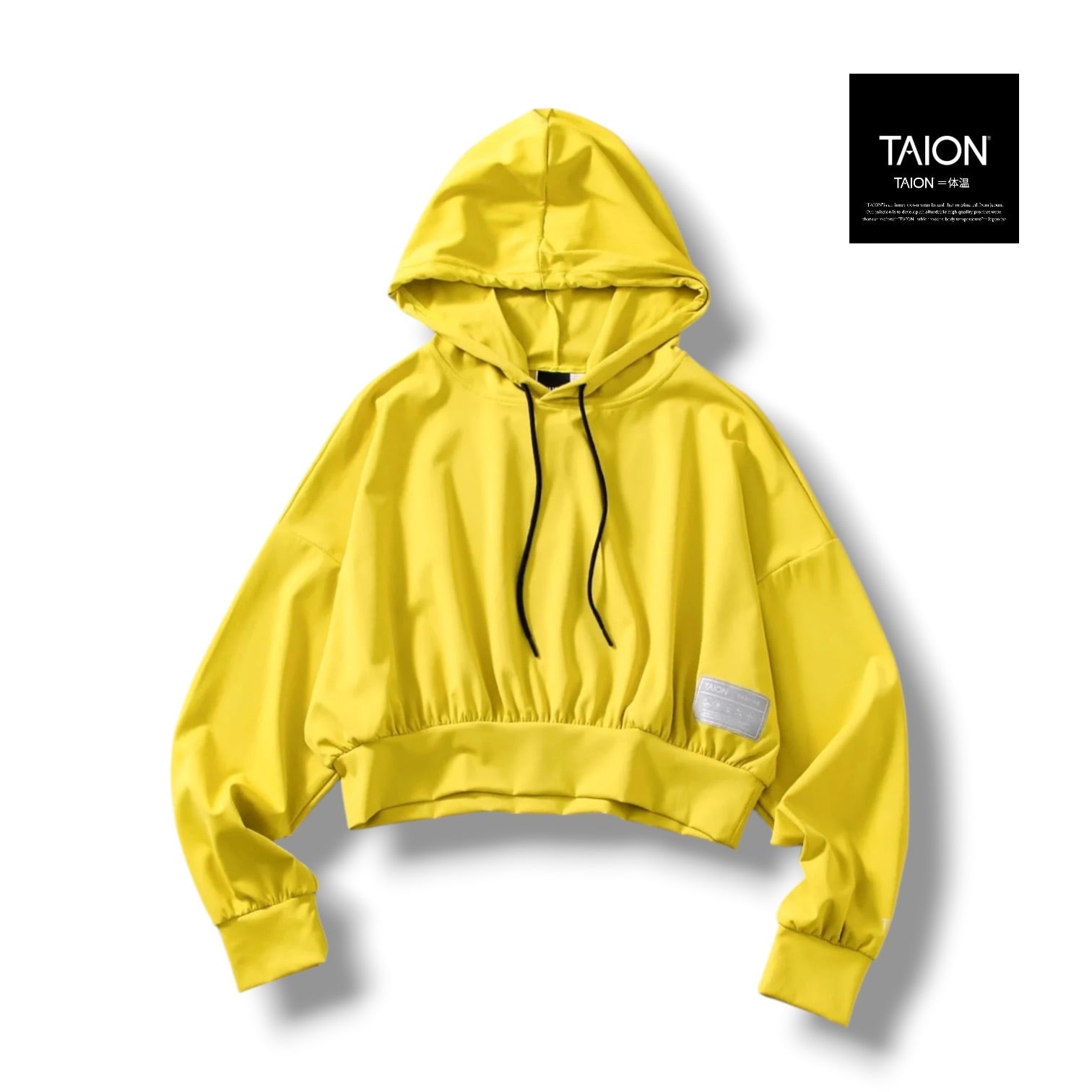 "Women's"BASIC SPORTS Strech Short PARKA-Citronベーシックスポーツ UV 高反発ストレッチ ショート丈パーカーTAION-W106STRGBS