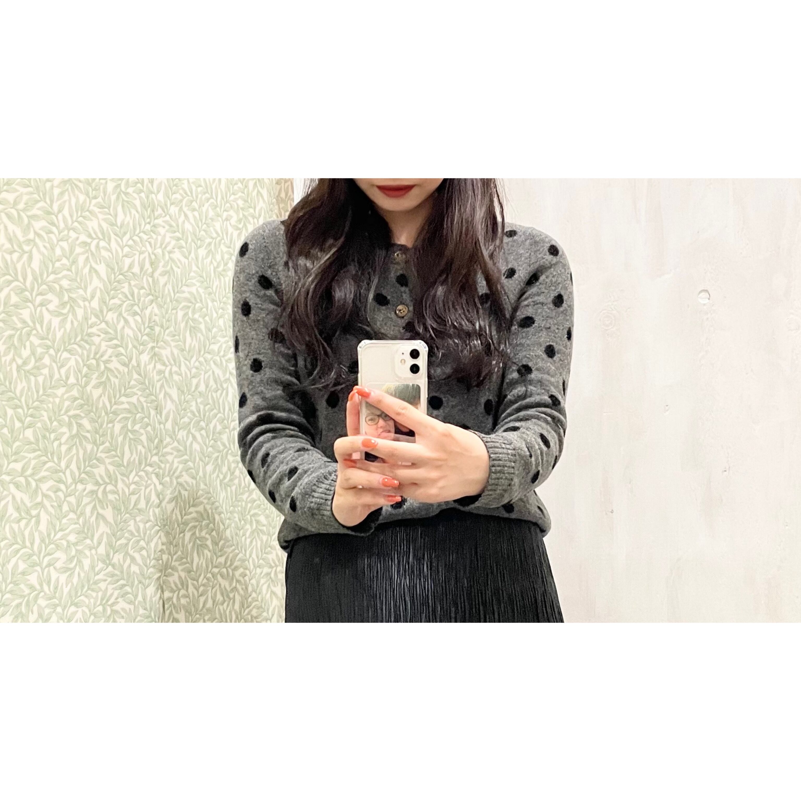 tricot COMME des GARCONS/tops/gray/コムデギャルソン/トップス/斑点 ...