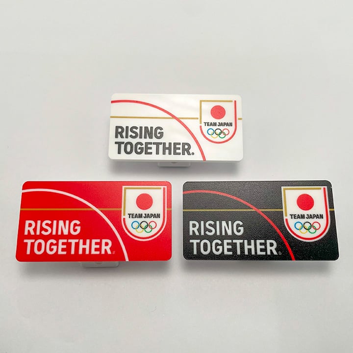 TEAM JAPAN アクリルバッジ RT WHT TJ012 | チームジャパン