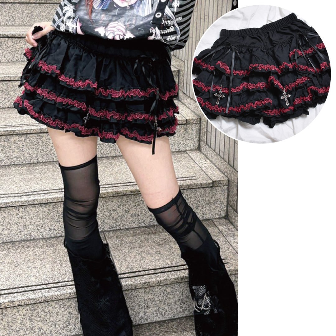 未使用^_^accordion★スカート ボックスプリーツミニスカート[商品：PN24SS-042] - PUNYUS Online