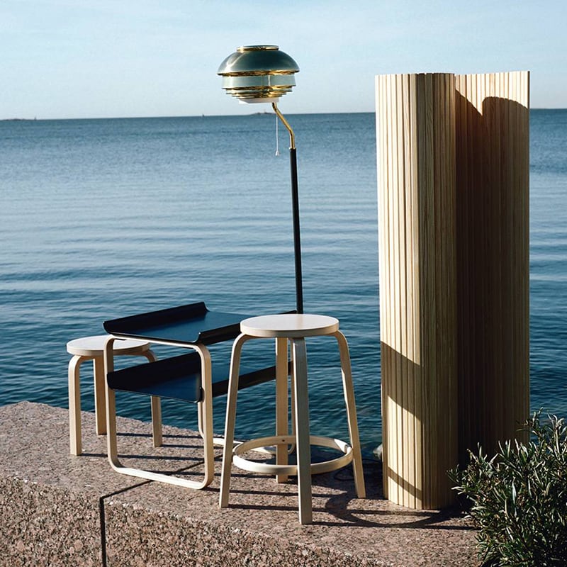 バースツール 64 ブラックラッカー H65［ アルテック ］ | REAL Style