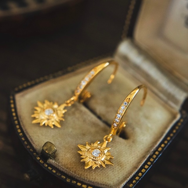 神の全能の目Ⅰ〜プロビデンスの目モチーフピアス〜　M23006