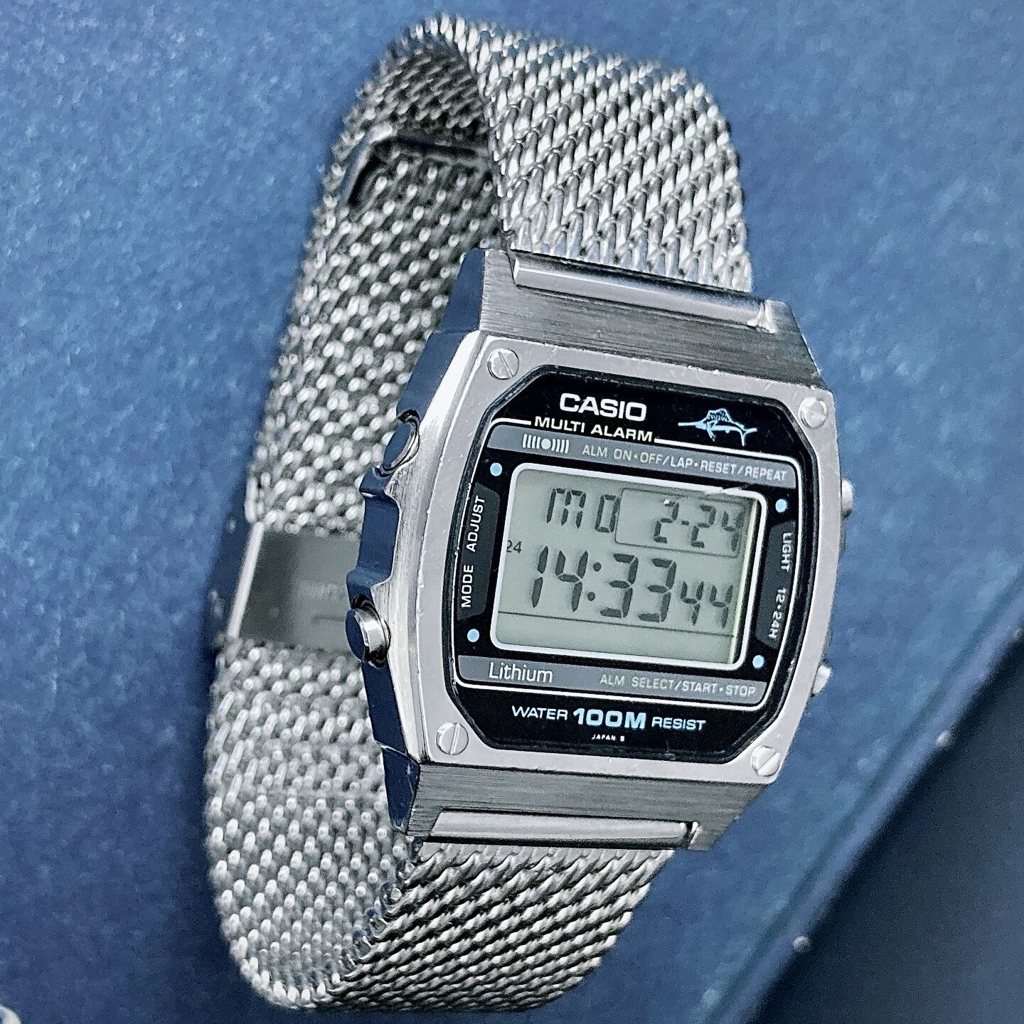 商品番号214 casio w650グレー Marlin | ふるカシ時計