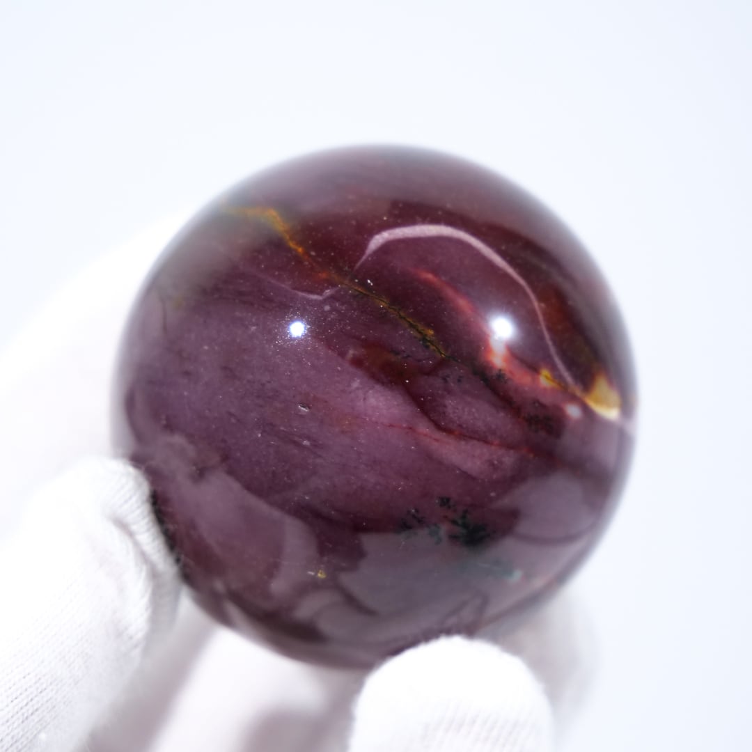 高品質　ムーアカイト　モッカイト　スフィア　天然石 ムーアカイト（ムーカイト・モッカナイト） / スフィア【φ4.1cm