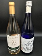 青雲館オリジナル・ワイン750ml & オリジナル純米吟醸酒　720ml 各１本セット