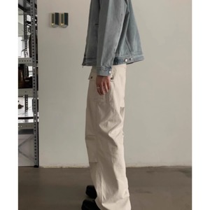 マルチポケットルーズストレートパンツ　0880