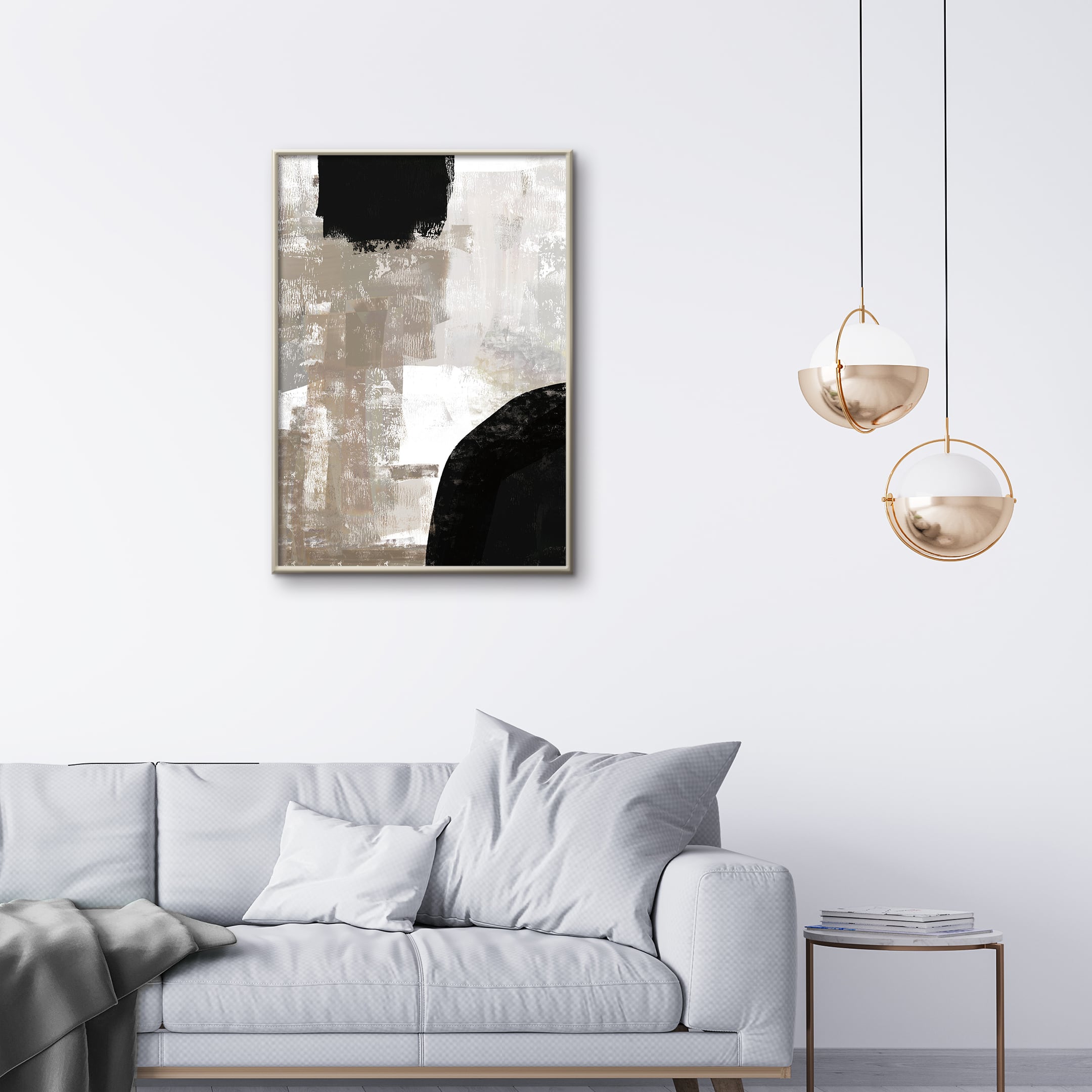 A0090/北欧モダン/アートポスター【 A4 / A3 / A2 / A1 サイズ