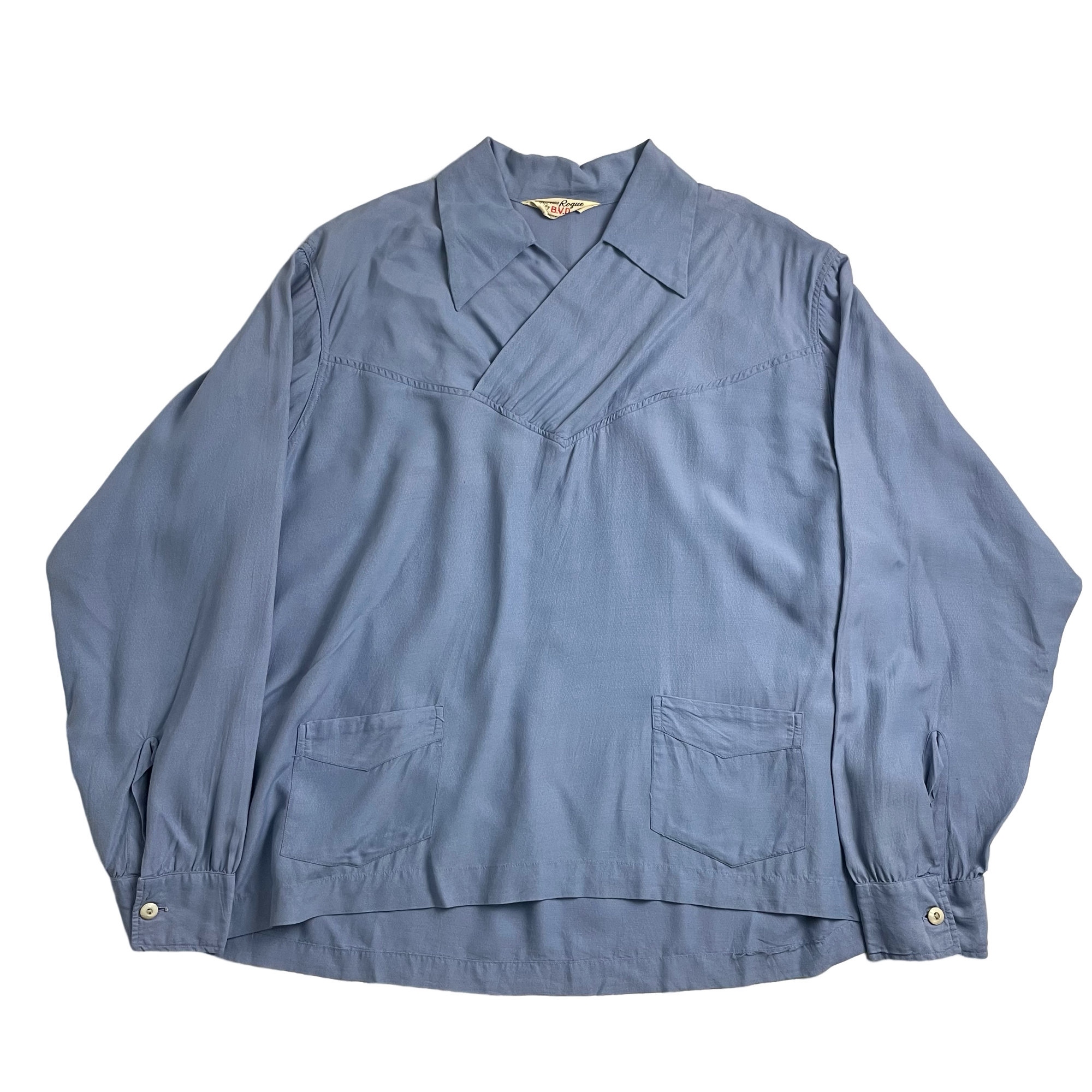 40's PULLOVER RAYON SHIRTS