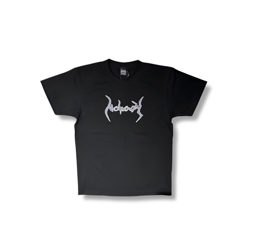 NOBODY FRONT LOGO S/S TEE BLACK