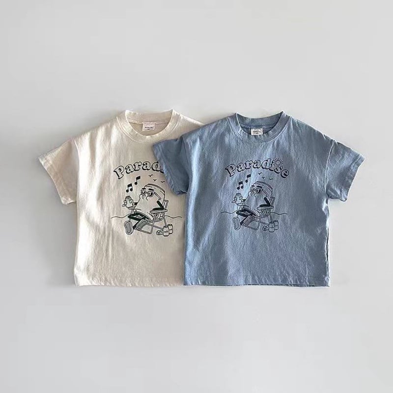 【BABY】夏新作 可愛い半袖シャツ